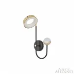 Бра светодиодный Arte Milano Ferrara-73210 273299/1+1 BK/GD