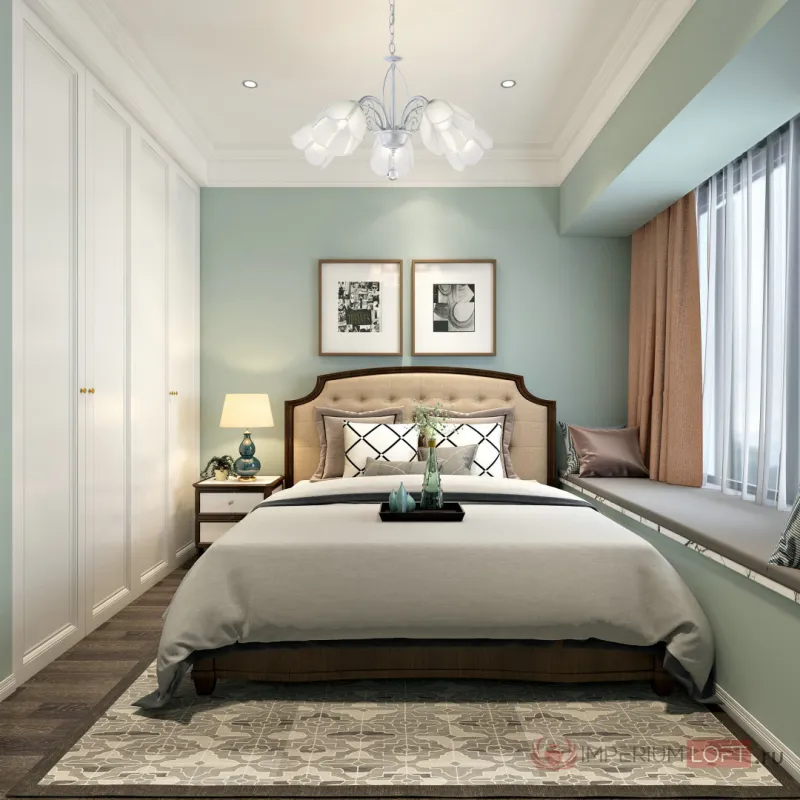 Люстра подвесная Arte Milano Amalfi-2656 332656/5 WT+SL от ImperiumLoft