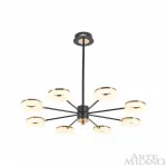 Люстра светодиодная Arte Milano Ferrara-72999 277499/8 BK/GD от ImperiumLoft