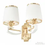 Бра Arte Milano Florentia-2457 302457/2W Wh/Gd