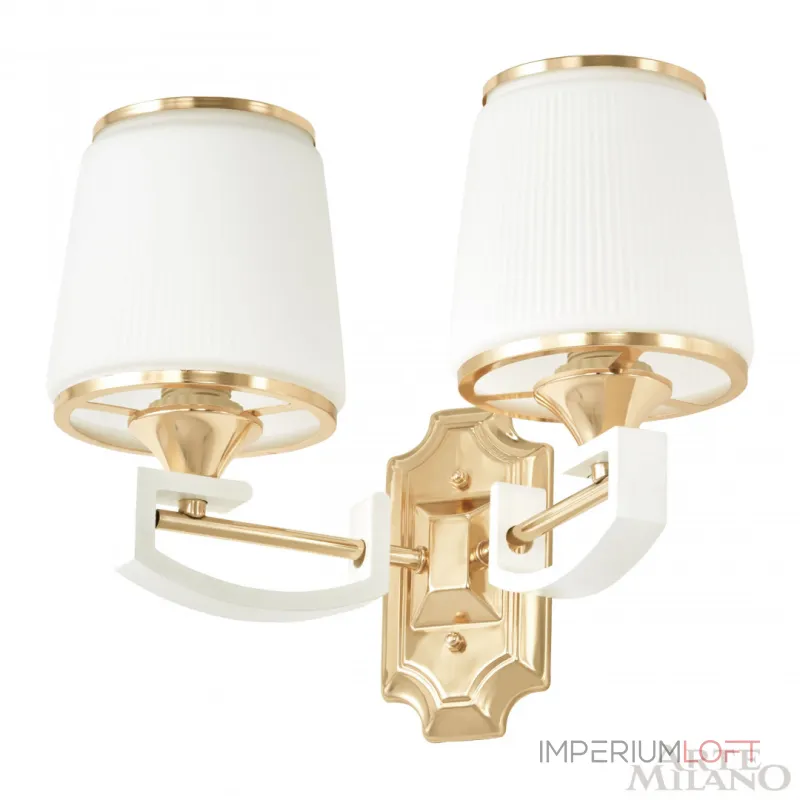 Бра Arte Milano Florentia-2457 302457/2W Wh/Gd