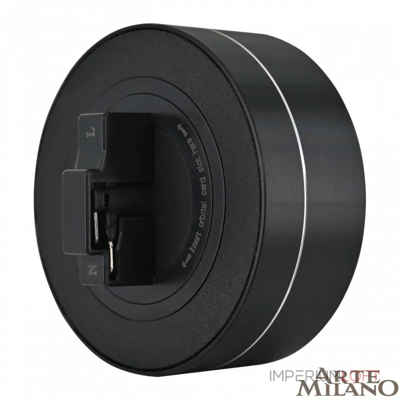 Трековый светильник с датчиком движения Arte Milano Am-track-sockets 380011TLS/LWS Black Трековый светильник с датчиком движения Arte Milano Am-track-sockets 380011TLS/LWS Black