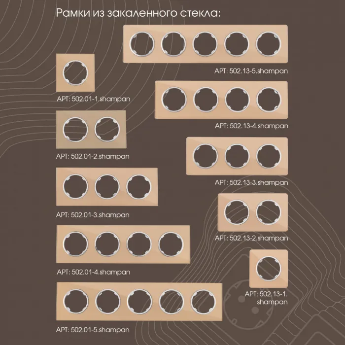 Розетка USB 2.1А+1А 202.46-1.shampan от ImperiumLoft