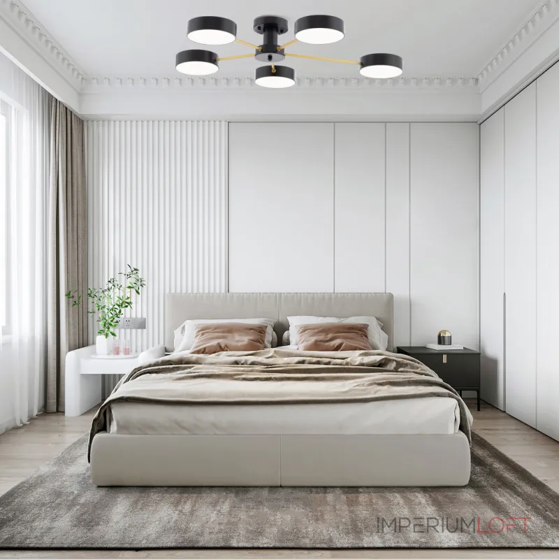 Светильник светодиодный Arte Milano Ferrara 252006/5 Bk/Bk
