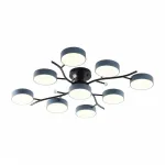 Светильник светодиодный Arte Milano Ferrara 256606/8+1 Bk/Gr
