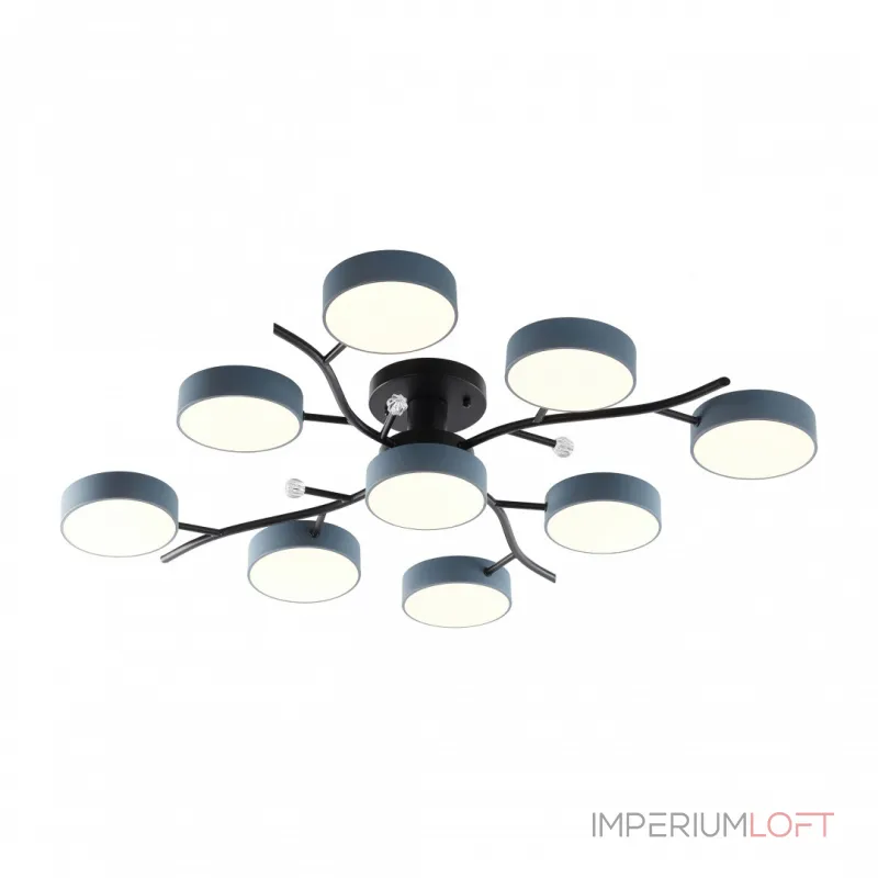 Светильник светодиодный Arte Milano Ferrara 256606/8+1 Bk/Gr Светильник светодиодный Arte Milano Ferrara 256606/8+1 Bk/Gr