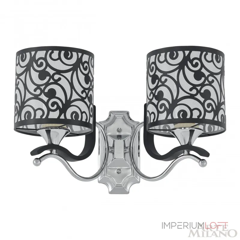Бра Arte Milano Florentia-4957 304957/2W Bk/Ni Бра Arte Milano Florentia-4957 304957/2W Bk/Ni