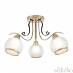 Потолочная люстра Arte Milano AMALFI-323306 323306/3 FG+BK