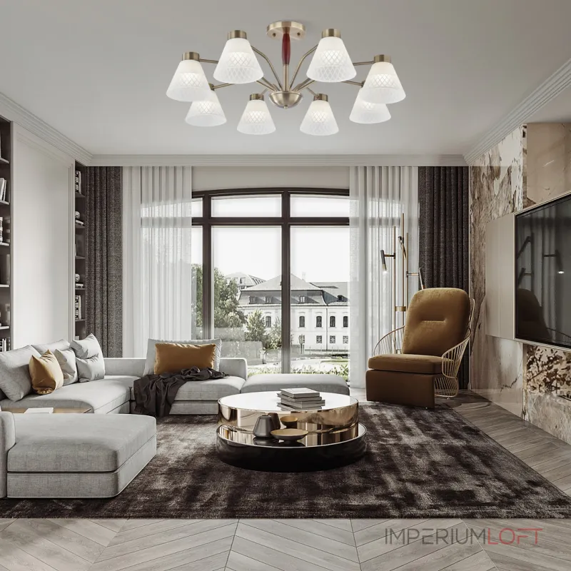 Потолочная люстра Arte Milano Napoli-6350 336350/8 AB