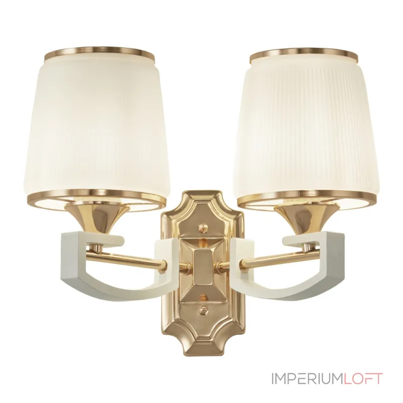 Бра Arte Milano Florentia-2457 302457/2W Wh/Gd