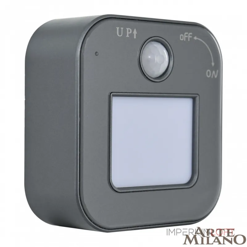 Трековый светильник с датчиком движения Arte Milano Am-track-sockets 380022TLS/LWS Grey Трековый светильник с датчиком движения Arte Milano Am-track-sockets 380022TLS/LWS Grey