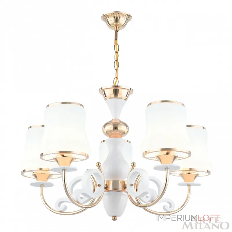 Подвесная люстра Arte Milano Florentia-1097 301097/5 Wh/Gd