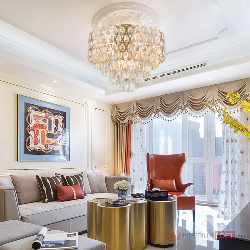 Люстра Arte Milano Sorrento-2019 372019/8/50/550 GD от ImperiumLoft
