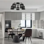 Люстра Arte Milano AMALFI-328207 328207/5 BK.CR от ImperiumLoft