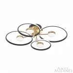 Светильник светодиодный Arte Milano Ferrara-76140 276140/4+4 BK/GD