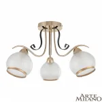 Потолочная люстра Arte Milano AMALFI-323306 323306/3 FG+BK