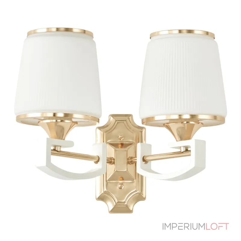 Бра Arte Milano Florentia-2457 302457/2W Wh/Gd