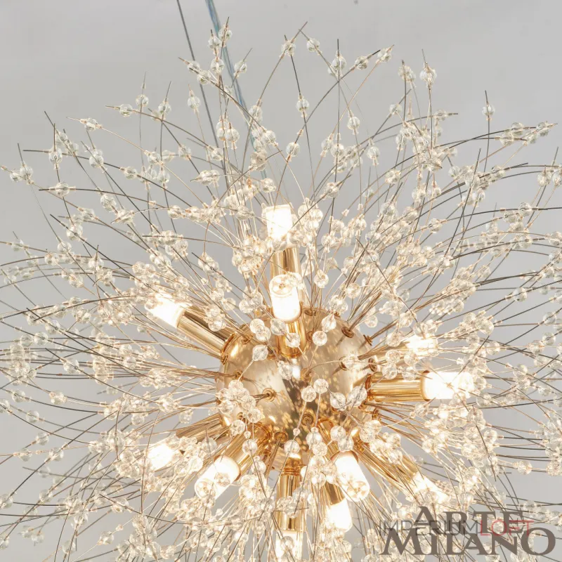 Подвесная люстра Arte Milano AM-74398 74398.D500.H550.G9.12 G Подвесная люстра Arte Milano AM-74398 74398.D500.H550.G9.12 G