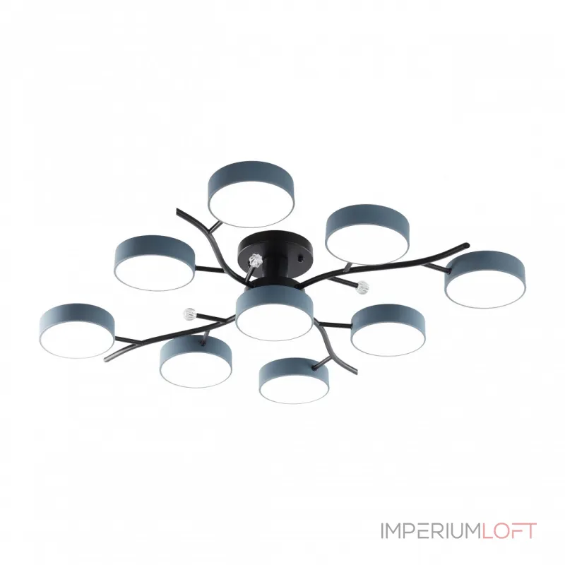 Светильник светодиодный Arte Milano Ferrara 256606/8+1 Bk/Gr Светильник светодиодный Arte Milano Ferrara 256606/8+1 Bk/Gr