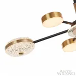 Люстра светодиодная Arte Milano Ferrara-72069 272069/6 BK/GD от ImperiumLoft