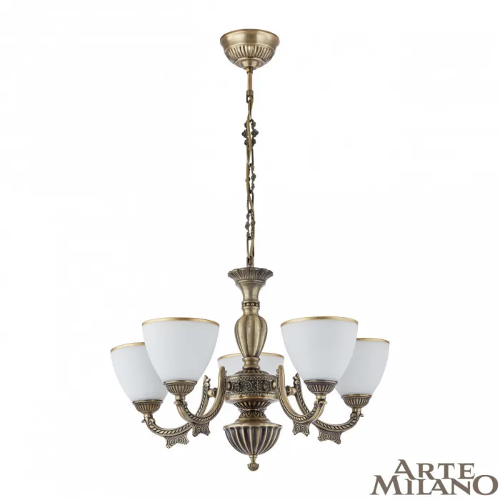 Люстра Arte Milano AM342837 342837/5 AB от ImperiumLoft