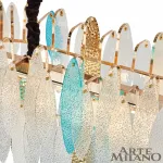 Подвесная люстра Arte Milano AM-7753B 0863B.L900.W350.H510.E14.6G
