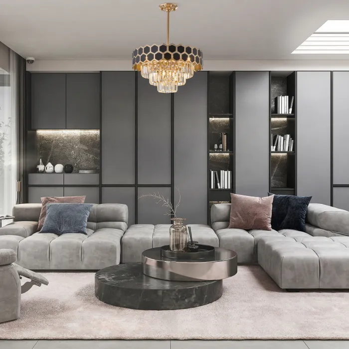 Люстра Arte Milano Sorrento-5009 375009/4+2/300/480 GD от ImperiumLoft