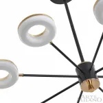 Люстра светодиодная Arte Milano Ferrara-72999 277499/8 BK/GD от ImperiumLoft