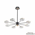 Люстра светодиодная Arte Milano Ferrara-72999 277499/8 BK/GD от ImperiumLoft