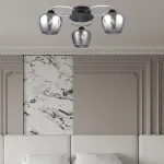 Потолочная люстра Arte Milano AMALFI-321508 321508/3 CR+BK