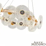 Подвесная люстра Arte Milano AM-3653 3653.D600.H800.LED G