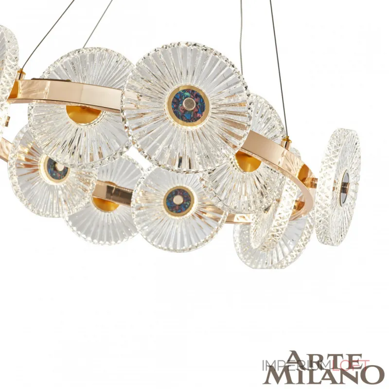 Подвесная люстра Arte Milano AM-3653 3653.D600.H800.LED G Подвесная люстра Arte Milano AM-3653 3653.D600.H800.LED G