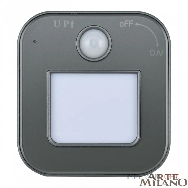 Трековый светильник с датчиком движения Arte Milano Am-track-sockets 380022TLS/LWS Grey Трековый светильник с датчиком движения Arte Milano Am-track-sockets 380022TLS/LWS Grey