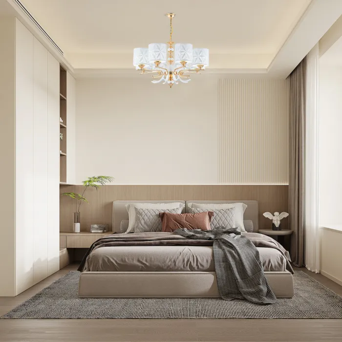 Люстра подвесная Arte Milano Florentia-2097 302097/8 Wh/Gd от ImperiumLoft