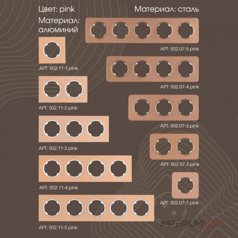 Диммер, 500W 202.48-1.black от ImperiumLoft