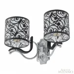 Бра Arte Milano Florentia-4957 304957/2W Bk/Ni от ImperiumLoft