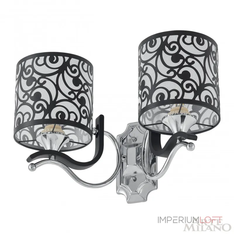 Бра Arte Milano Florentia-4957 304957/2W Bk/Ni Бра Arte Milano Florentia-4957 304957/2W Bk/Ni