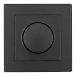 Комплект - диммер 500W с рамкой однопостовой Arte Milano SET06-1-48-1 black
