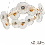 Подвесная люстра Arte Milano AM-3653 3653.D600.H800.LED G