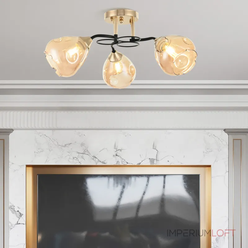 Потолочная люстра Arte Milano AMALFI-324106 324106/3 FG+BK