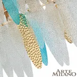 Подвесная люстра Arte Milano AM-7753B 0863B.L900.W350.H510.E14.6G