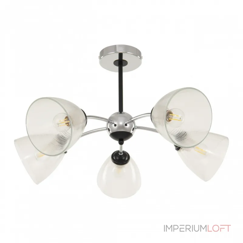 Потолочная люстра Arte Milano Napoli-329007 329007/5 CR.BK