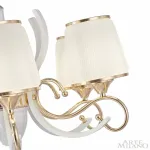 Подвесная люстра Arte Milano Florentia-3857 303857/5 Wh/Gd