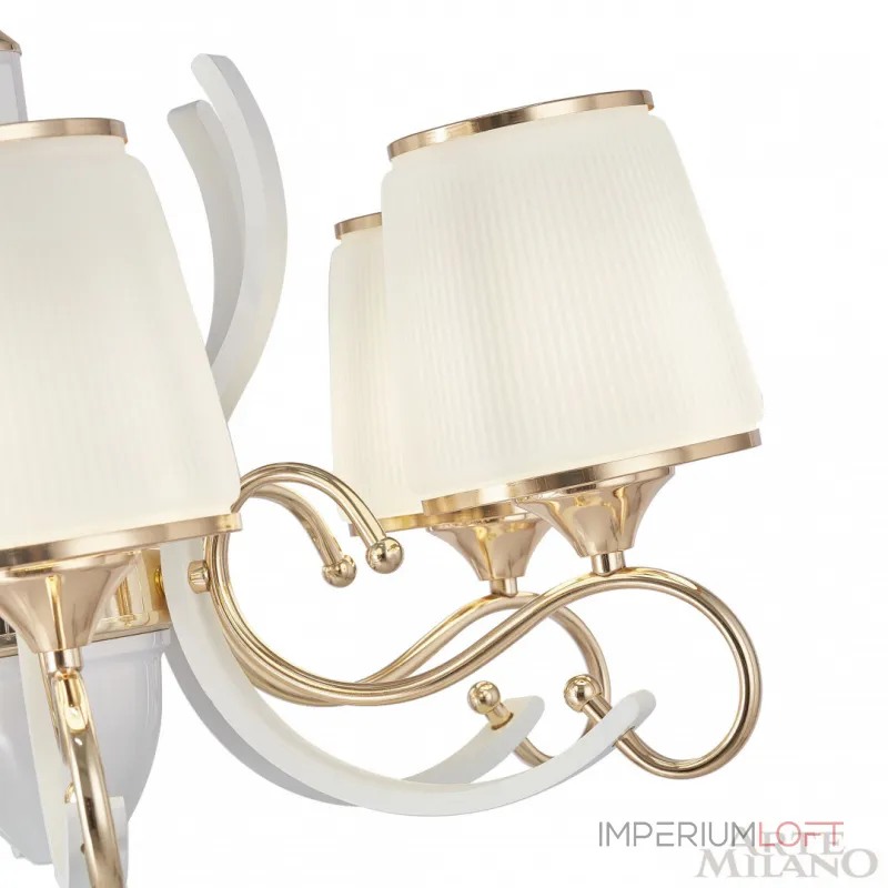 Подвесная люстра Arte Milano Florentia-3857 303857/5 Wh/Gd