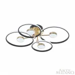 Светильник светодиодный Arte Milano Ferrara-76140 276140/4+4 BK/GD