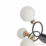 Люстра на штанге Arte Milano Neapolis-73808 274307/8 BK/GD