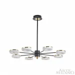 Люстра светодиодная Arte Milano Ferrara-72999 277499/8 BK/GD от ImperiumLoft