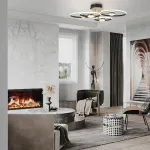 Светильник светодиодный Arte Milano Ferrara-76140 276140/4+4 BK/GD