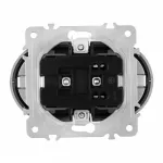 Розетка двойная с заземлением, 16A 250V 202.40-2.silver от ImperiumLoft Розетка двойная с заземлением, 16A 250V 202.40-2.silver от ImperiumLoft