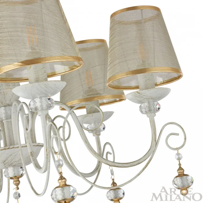 Люстра Arte Milano AM347620 347620/6 WT+G от ImperiumLoft